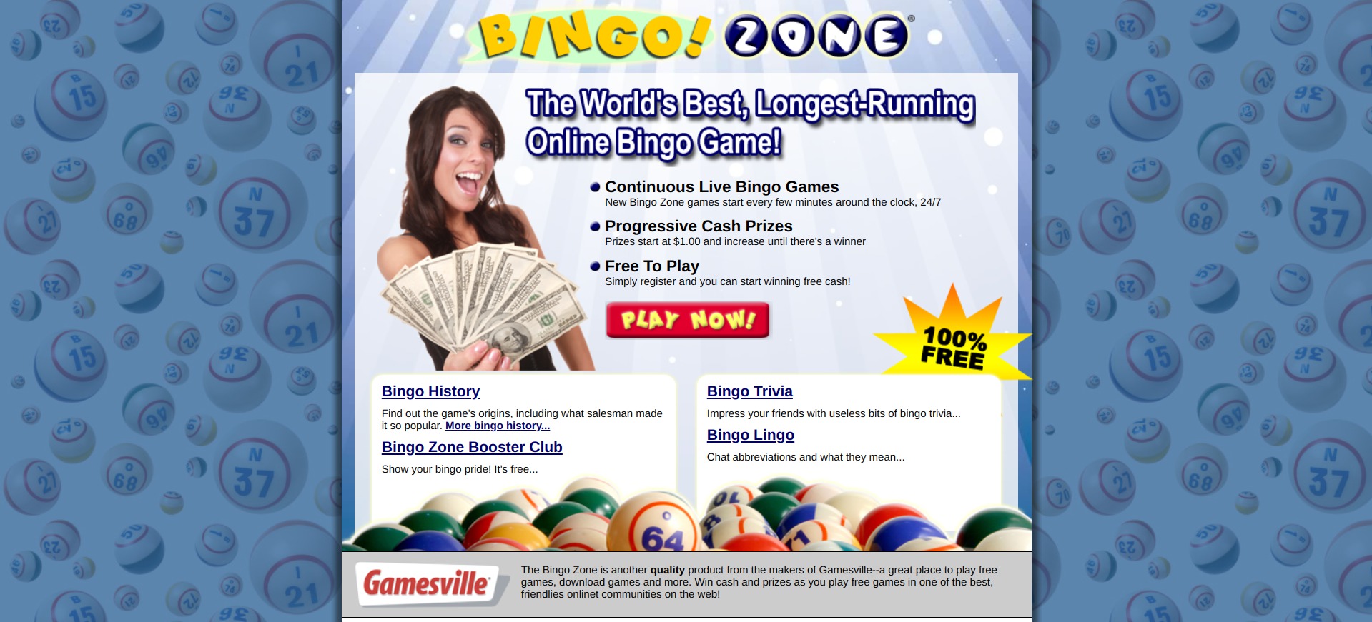 Gamesville bingo zone