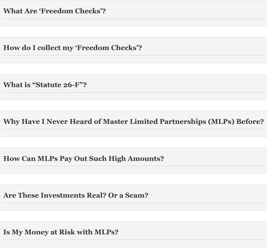 Is Freedom Checks Legit