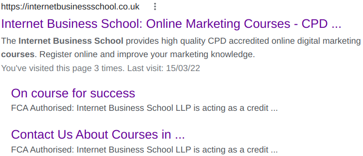 Internet Business School Simon Coulson