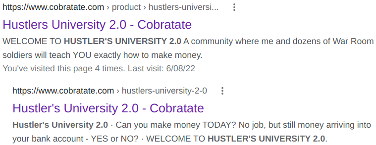 Hustlers University 2.0